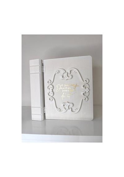 Dekorasyon Ürünleri Kitap Kutu Bohem Stil Bej - 722786894