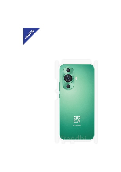 Huawei Nova 11 Mat Arka Ve Yan Kaplama Poliüretan Film