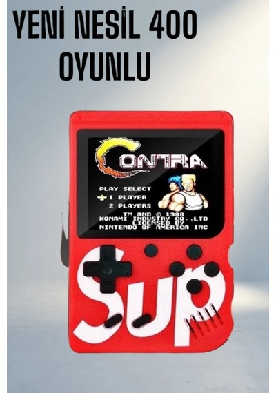 Taşınabilir Mini Oyun Konsolu 400 Oyunlu Çocuklar İçin - 549