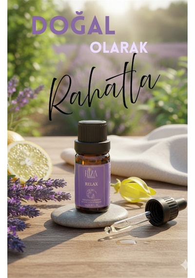 Hiza Herbal Care Doğal Relax Aromaterapi Uçucu Yağ Karışımı 10 Ml