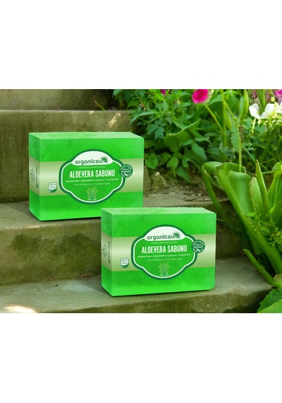 Organicsun Doğal Aloe Vera Sabunu 2 x 140 G