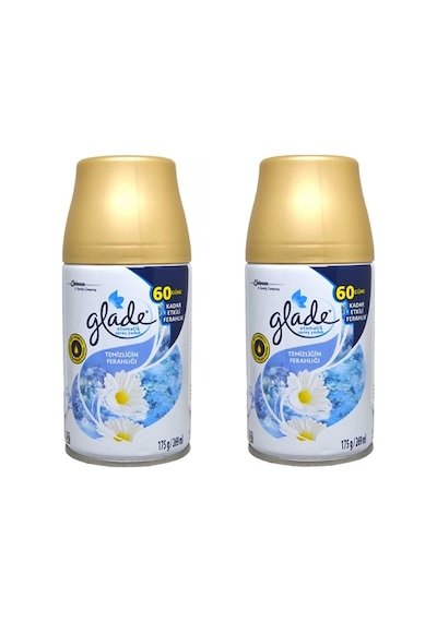 GLADE YEDEK SPREY ODA KOKUSU TEMİZLİĞİN FERAHLIĞI 269 ML x 2 ADET