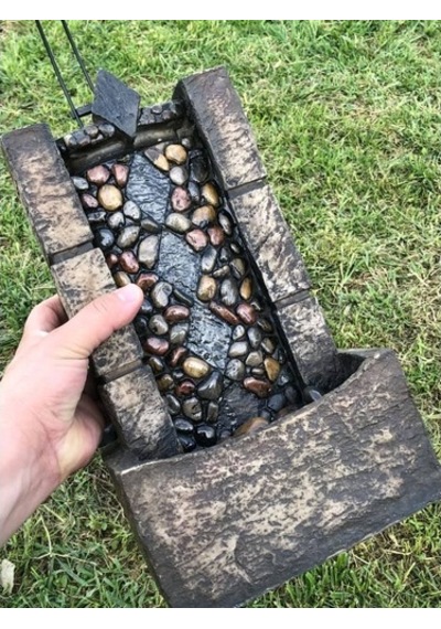 Ledli Dekoratif Şelale 33X20X13Cm Dw72129 - Masaüstü Şelale