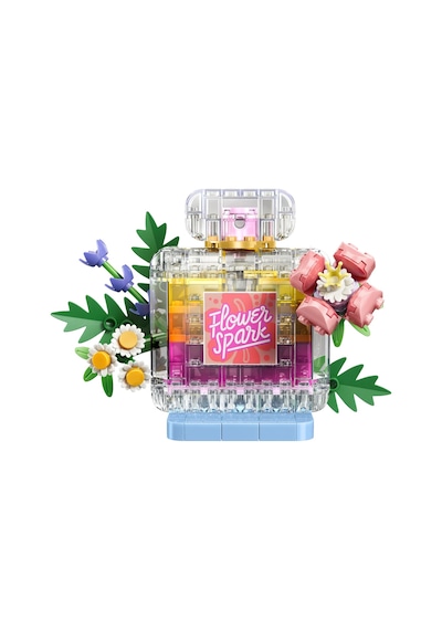 LEGO® Creator 3’ü 1 Arada Çiçekli Dekoratif Parfüm Şişesi 31383 - 8+ için Renkli Etiketler İçeren Oyuncak Yapım Seti (286 Parça)
