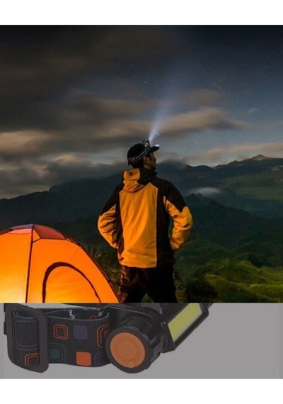 3watt Şarjlı Çift Fonksiyonlu Mir Led Kafa Feneri Beyaz Işık Ct-9120 Dış Mekan Kafa Bantlı Diğer