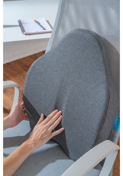 REST Visco Bel Yastığı Sırt Minderi Ortopedik Bel Minderi Ortopedik Sırt Yastığı 54x42x9cm