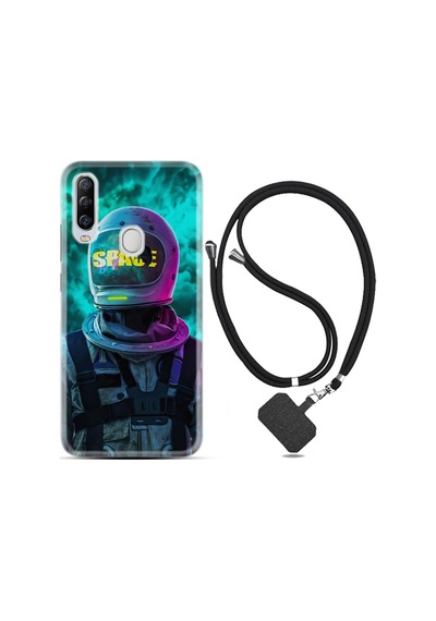General Mobile GM20 Pro Kılıf Boyun Askılı Space 1854