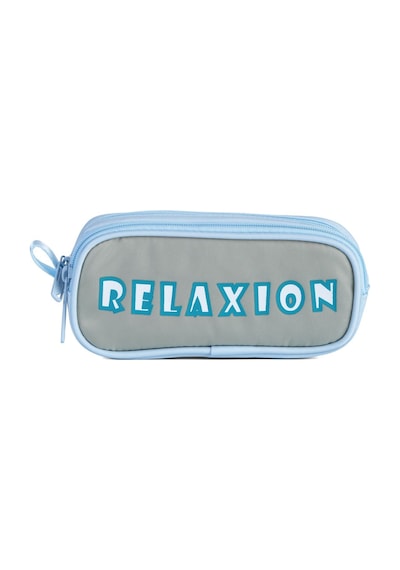 Relaxion Rlx-1815 3'lü Set Çocuk İlkokul Çantası Kalemlikli Beslenme Çantalı Sırt Çantası Mavi Açık Mavi