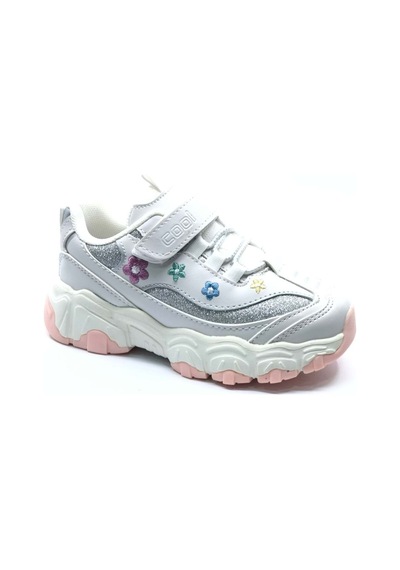 Cool Bella Ortopedik Kız Çocuk Sneaker Spor Ayakkabı Beyaz