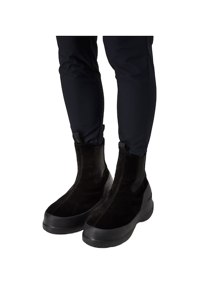 N001 Black Bot Kadın 80d2480050-n001 Moon Boot Luna Chelsea Suede Black Siyah