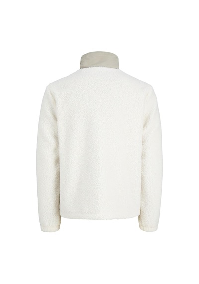 Jack & Jones Jjesoho Erkek Teddy Peluş Ceket Günlük Rahat Krem