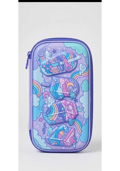 Smiggle Ride Small Hardtop Kalem Kutusu Lila
