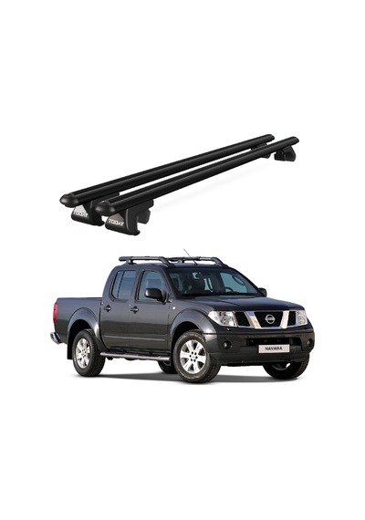 Venüs Nissan Navara 2005-2014 Uyumlu Siyah Ara Atkı Port Bagaj Tavan Barı