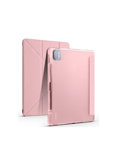 Xiaomi Uyumlu Mi Pad 5 / 5 Pro Kılıf Kalem Bölmeli Trifolding Case