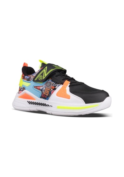 M.P Mp 251-3413 Ft Çocuk Sports Casual Ayakkabı Siyah-turuncu