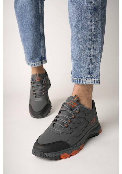Muggo North Unisex Garantili Trekking Outdoor Ayakkabı Füme