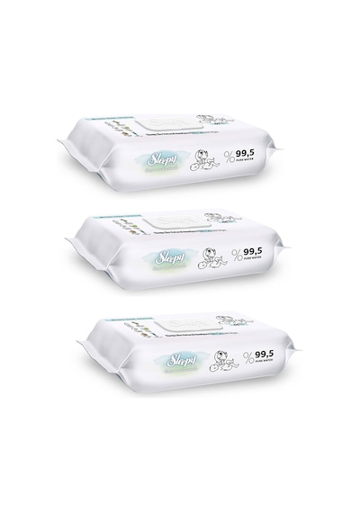 Sleepy Bio Natural 3X40 Adet Islak Mendil