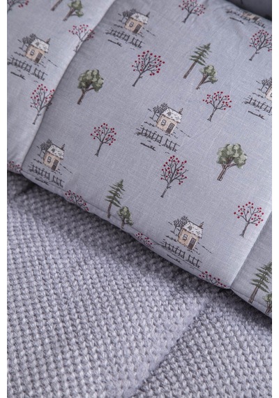 Çift Kişilik Winter Softly Uyku Seti Lila