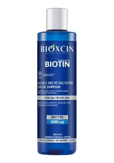 Biotin Şampuan, 300 Ml, Sağlıklı Saç Ve Saç Derisi Günlük Şampuan