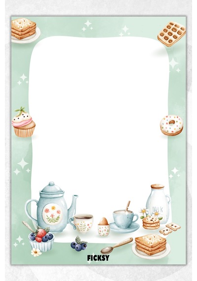Çay Saati Not Kağıdı - A4 Ebat - 30 Yaprak - Notepad - Memopad - Bloknot - To Do List Çok Renkli Çok Renkli