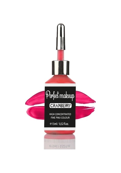 Kalıcı Makyaj Boyası - Cranberry Kızılcık 15ml Diğer
