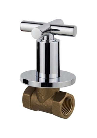 Tema Cross Ankastre Stop Valf 1/2-1/2 69220 Krom