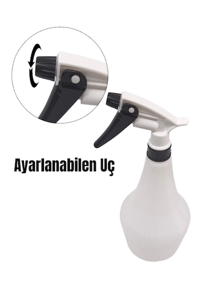 Boş Fısfıs Sprey Şişesi -kimyasala Dayanıklı Sprey Şişesi 4 Adet