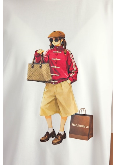 Mai Studios Co. Arles Kahve T-shirt Eşofman Takım Kahve
