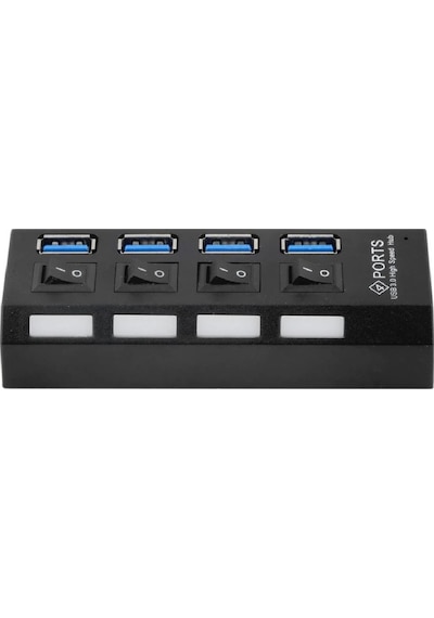 4 Port USB 3.0 Type A HUB Çoğaltıcı Çoklayıcı Switch Splitter