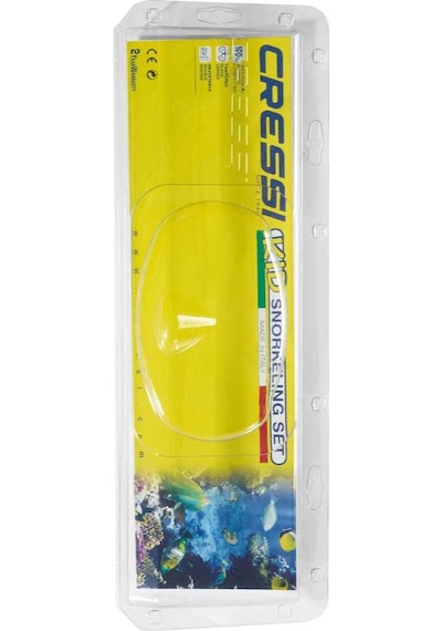 Cressi Junior Perla - Mini Gringo Çocuk Maske Şnorkel Seti Açık Mavi Tek Renk