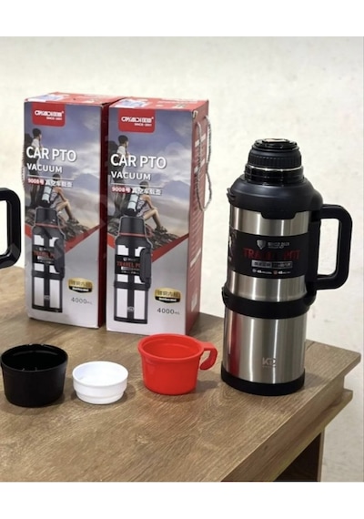 Paslanmaz Çelik 4 Litre 48 Saate Kadar Yalıtımlı Termos