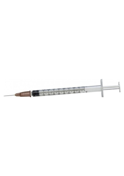 1 Ml 3p 26g 13 Mm Kahverengi Iğneli Insülin Enjektörü - 200 Adet