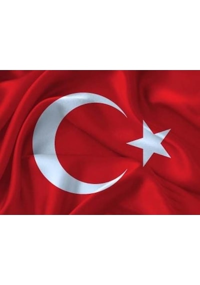 Vatan Türk Bayrağı Polyester Kumaş 70 x 105 CM