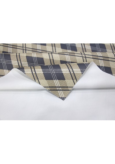 Astarlı Silinebilir Pvc Muşamba Masa Örtüsü 1202-4-kahve