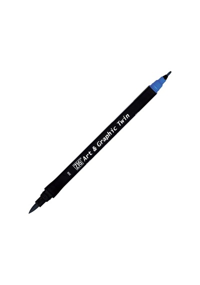 Zıg Art Graphıc Twın Tut-80-308 Cornflower Blue