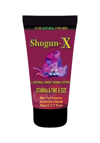 Shogun-x Extra Size Cream 50ml Erkeklere Katılaştırıcı Şekillendirici Süre Uzatıcı Özel
