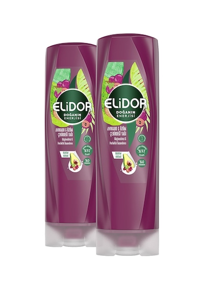 Elidor Avokado Ve Üzüm Çekirdeği Yağı Saç Bakım Kremi 2 x 350 ML