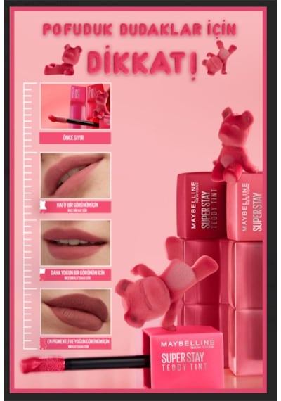 Maybelline New York Super Stay Teddy Tint 40 Petalcore 40