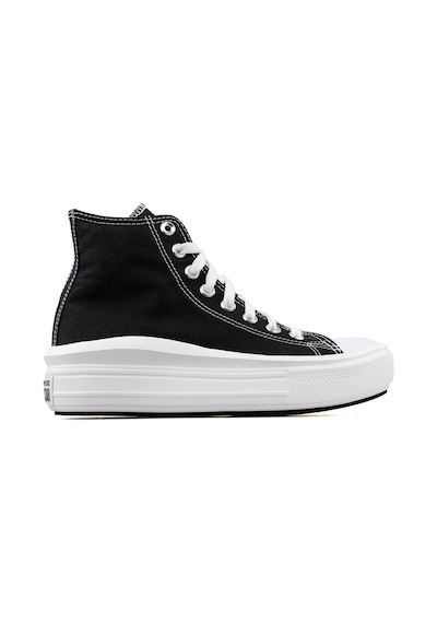 Converse Ctas Move Hi Kadın Günlük Ayakkabı 568497C Siyah-Siyah-36