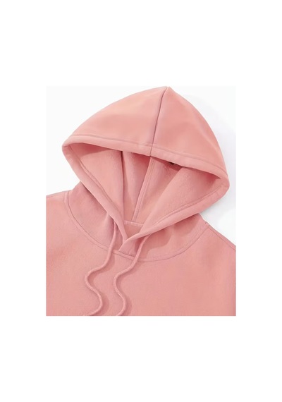 Nevermind Yılbaşı Sevgili Kombini Hoodie Merry Christmas Baskılı Oversize U Pembe
