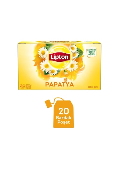 Papatya Bitki Meyve Bardak Poşet Çayı, 20'li