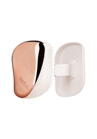 Tangle Teezer Compact Styler Rose Gold Ivory Kapaklı Saç Fırçası - Seyahat Ve Çanta Boy Tarak
