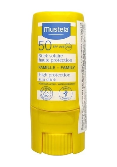 Tüm Aile Için Spf50 Çok Yüksek Koruma Faktörlü Güneş Stick 9Ml