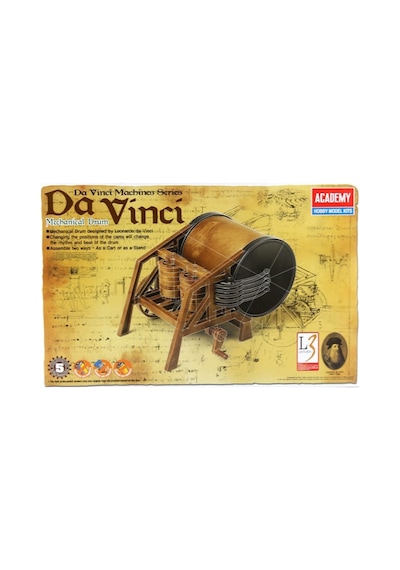 Academy 18138 Da Vinci Mekanik Davulu, Plastik Model Kiti-49085