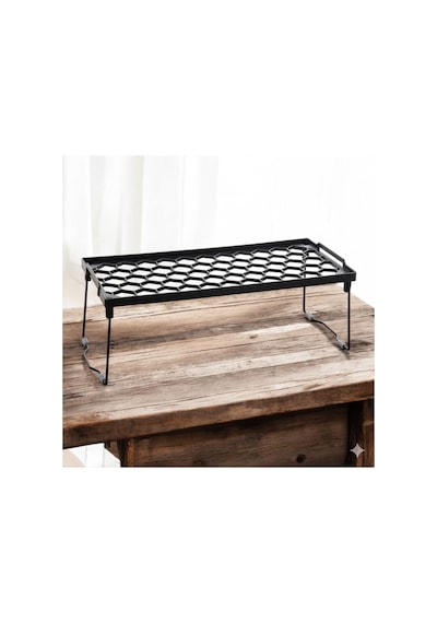 Plastik Metal Ayaklı Dikdörtgen Mini Raf Düzenleyici Organizer Belirtilmemiş Siyah Tr Diğer