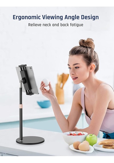 Masaüstü Metal Telefon Ve Tablet Tutucu Stand Açı Ve Yükseklik Ay