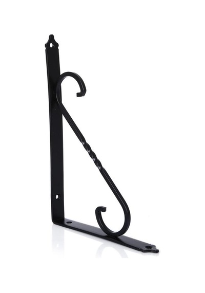 2 Adet Ferforje Raf Altı Ayağı 13x19 Cm Galvaniz