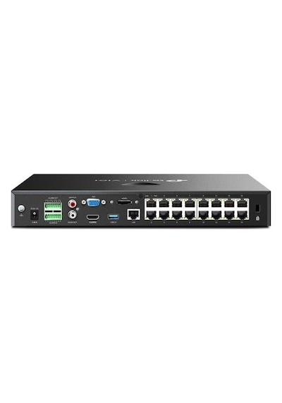 Tp-lınk Vıgı Nvr2016h-16mp 16 Kanal 140w Poe 4k 2 Sata H265+ Onvıf Nvr Kayıt Cihazı