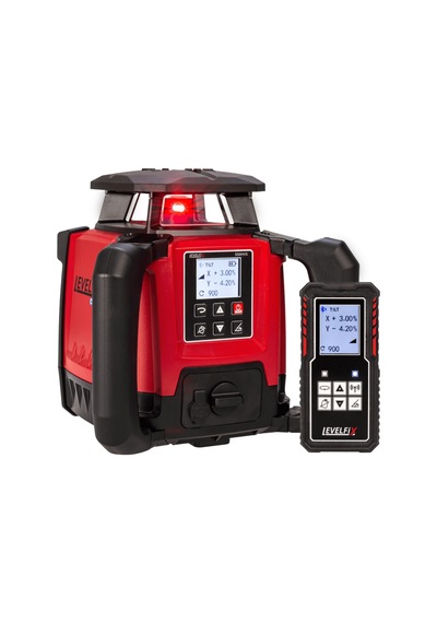 Levelfix 650HVS Eksenel Rotasyon Lazer - Mm Dedektörlü
