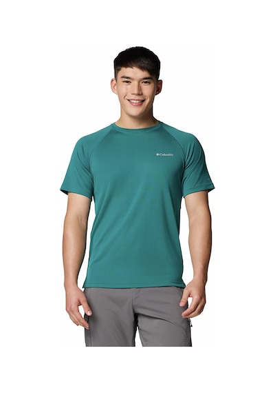 Columbia Alpine Chill Pro Erkek Kısa Kollu Tişört-7859 Koyu Turkuaz